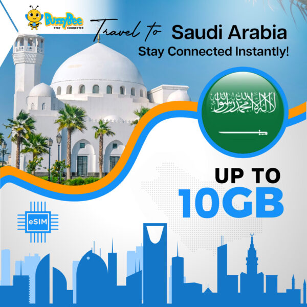 eSim Saudi Arabia