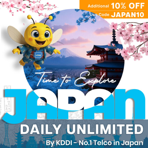 eSIM Japan Daily Unlimited - Image 2