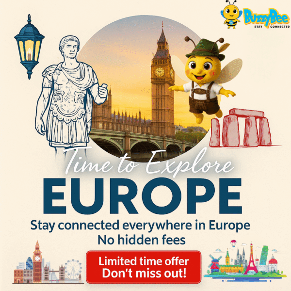 eSim - Unlimited Europe & UK (43 Countries) - Image 2