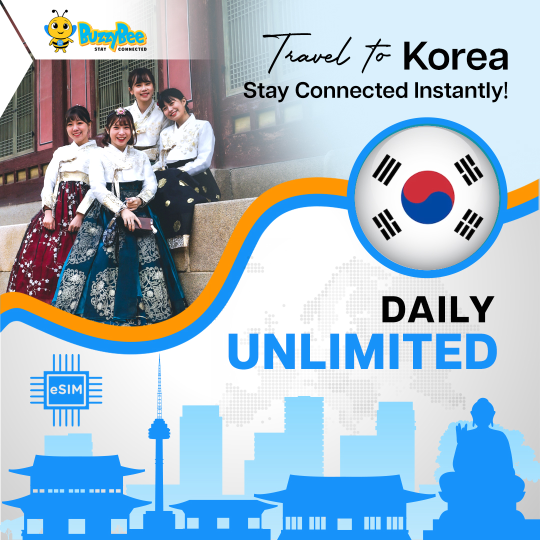 eSim Korea Daily Unlimited