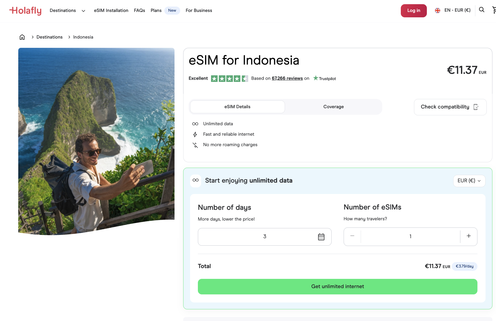 Holafly eSIM Indonesia