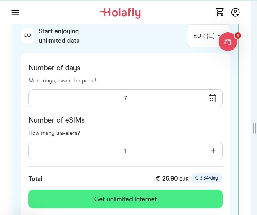 Holafly eSIM Thailand