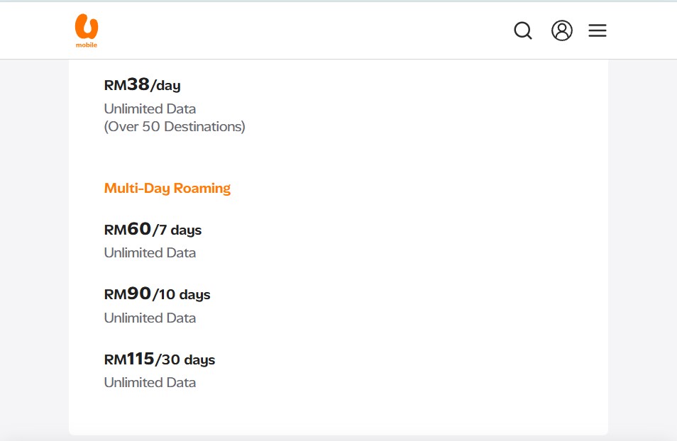 U Mobile eSIM Vietnam